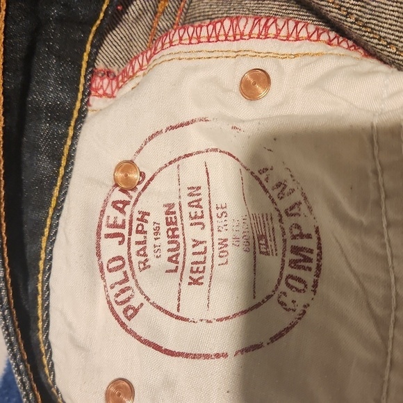 RALPH LAUREN Woman Blue Jeans - Picture 7 of 8